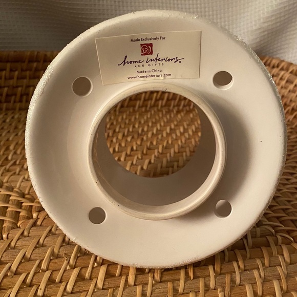 Home Interior Candle Shade with Glittery Snowman - Picture 4 of 4